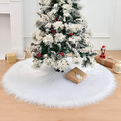 Alfombra decorativa para árbol de Navidad | Pie de arbol